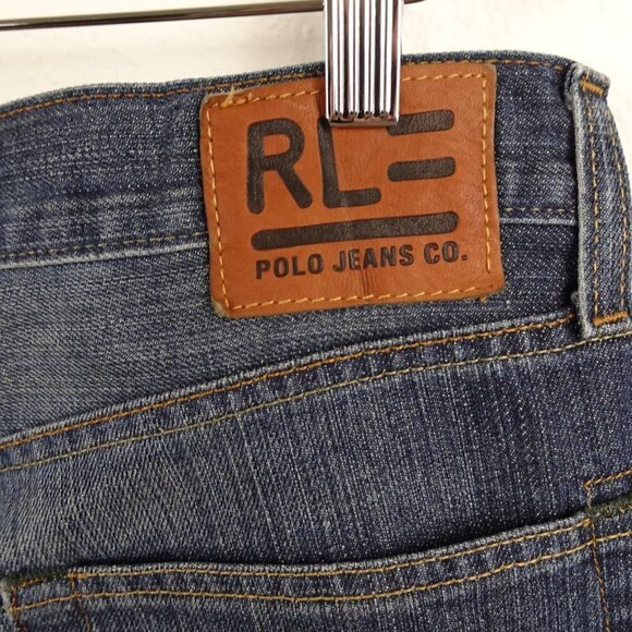 Polo Ralph Lauren Ashmore Jeans Men's Size 36x26 Blue Denim - Picture 8 of 10